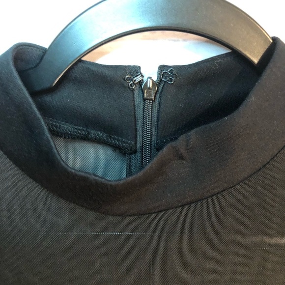 Feather Cuff Mock Neck Top - Picture 8 of 13